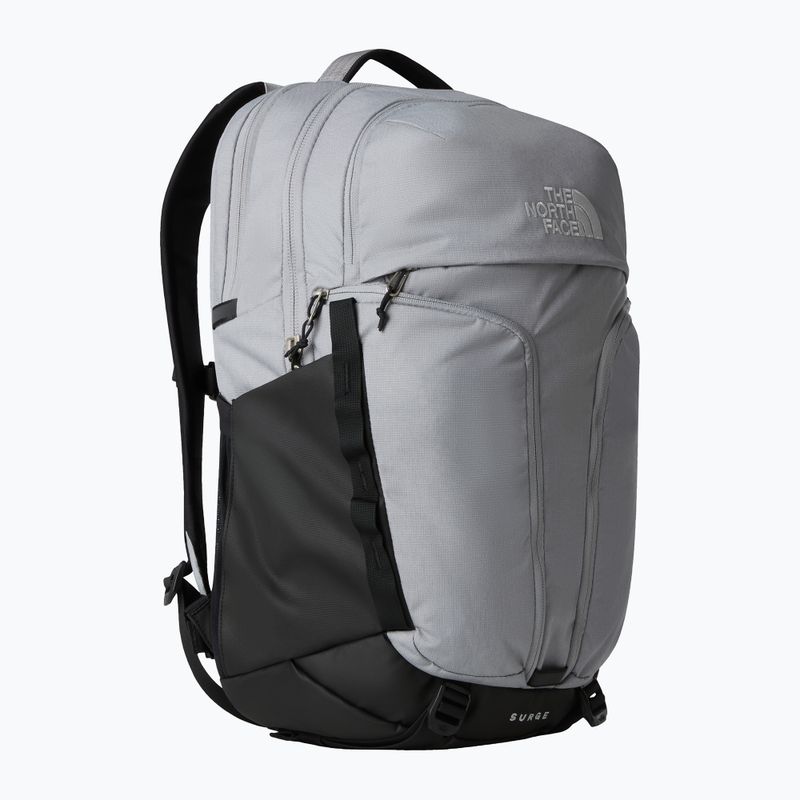 Zaino urbano The North Face Surge 31 l melt grey dark heather/tnf black
