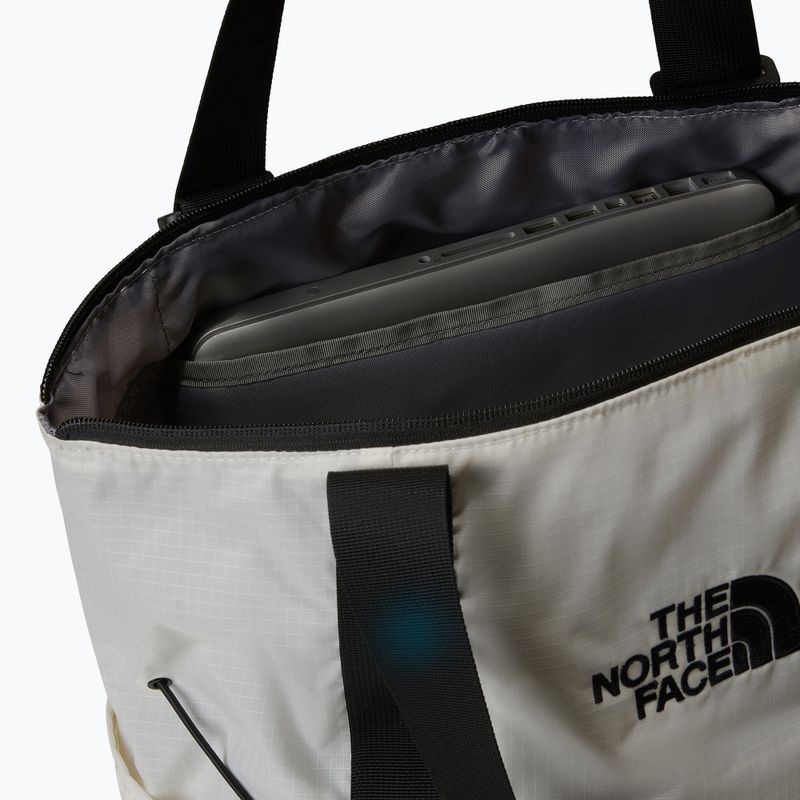 Borsa The North Face Borealis Tote 22 l gardenia bianco/nero 4