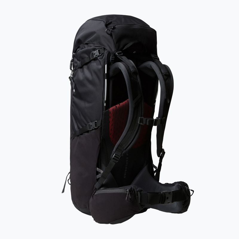 Zaino da trekking da uomo The North Face Terra 65 l nero/grigio asfalto 2