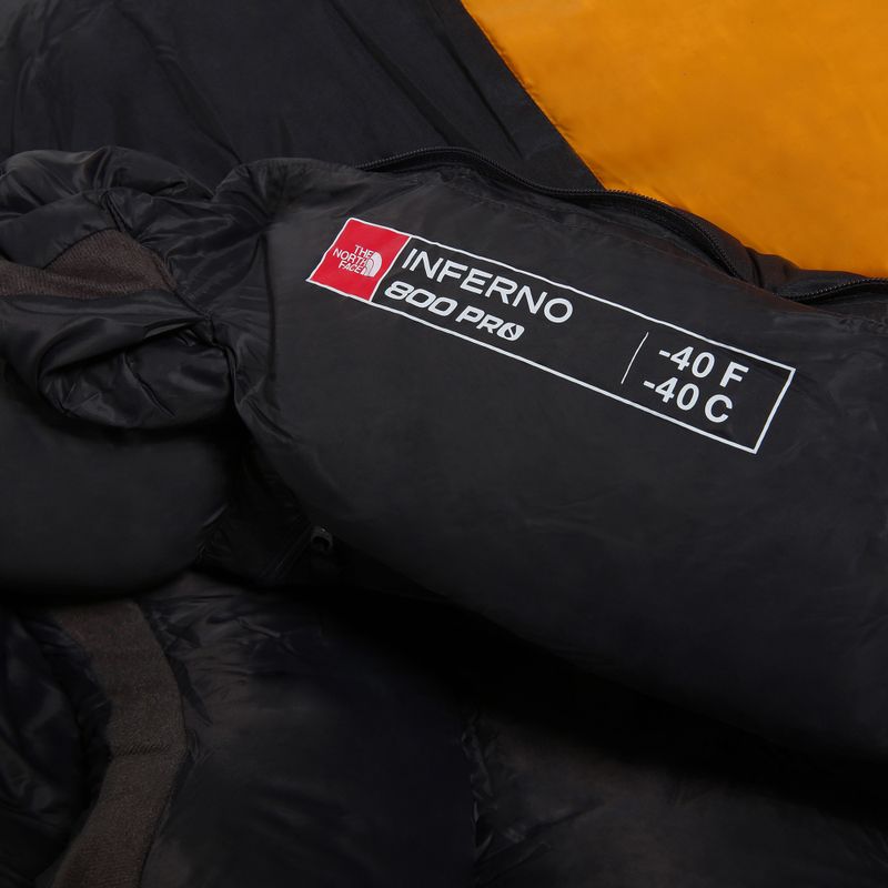 Sacco a pelo The North Face Inferno -40F/-40C 193/right brushfire orange/tnf black 4