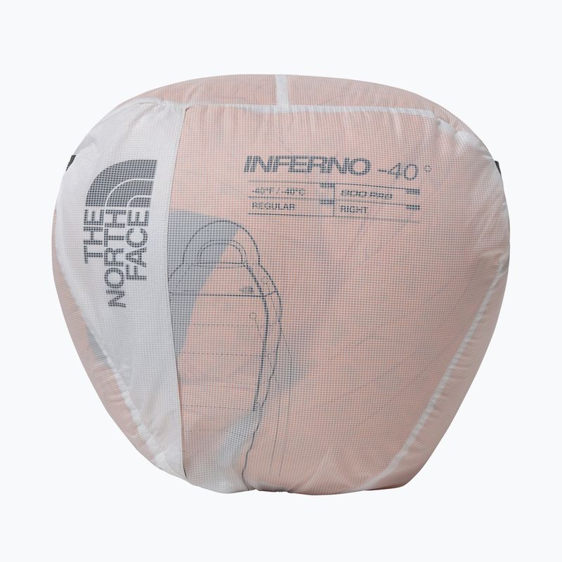 Sacco a pelo The North Face Inferno -40F/-40C 193/right brushfire orange/tnf black 6