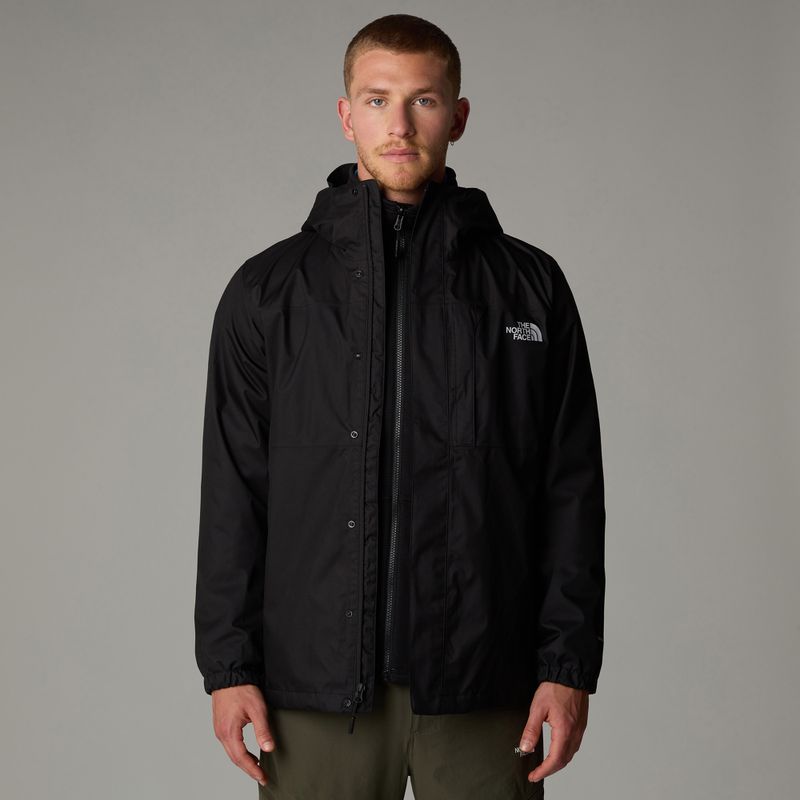 Giacca 3 in 1 da uomo The North Face Quest Triclimate nero 4