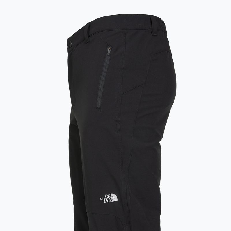 Pantaloni da uomo The North Face Softshell Regular Fit nero 3