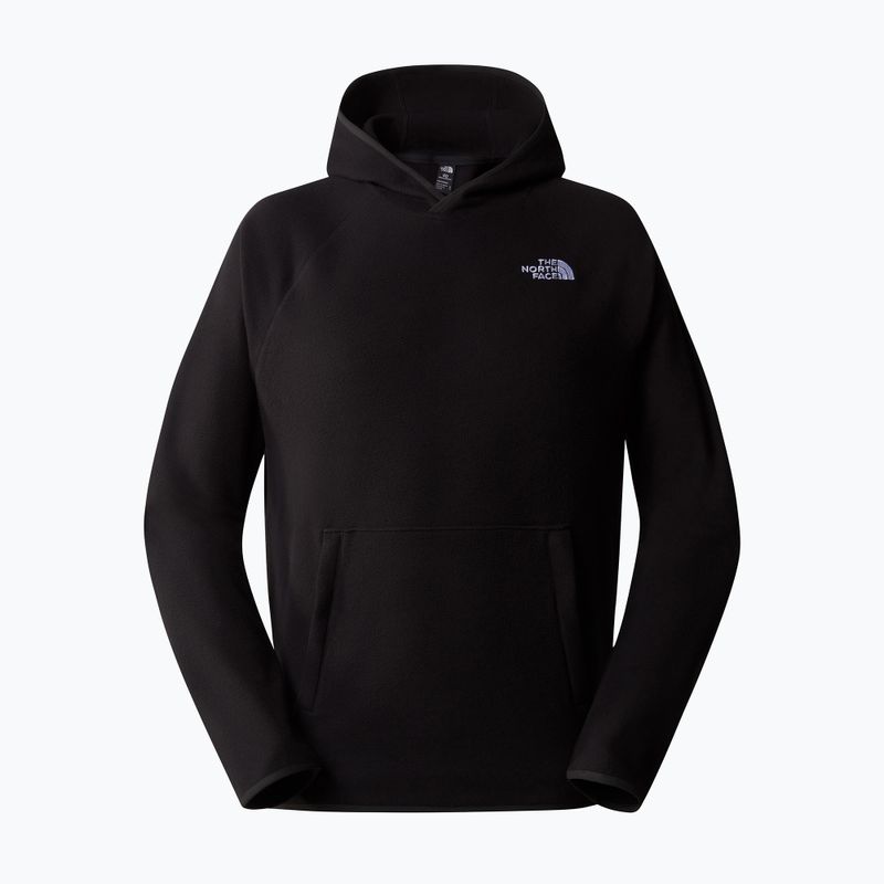 Felpa da uomo The North Face 100 Glacier Hoodie nero/npf 4