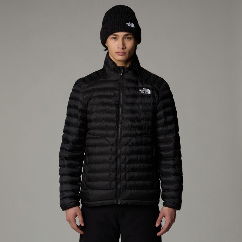 Giacca imbottita da uomo The North Face Huila Synthetic nero/grigio asfalto
