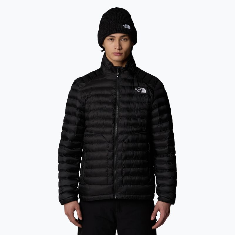 Giacca imbottita da uomo The North Face Huila Synthetic nero/grigio asfalto