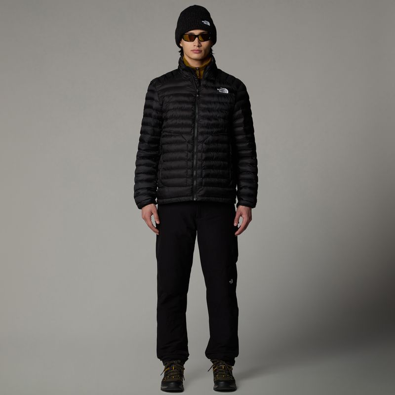 Giacca imbottita da uomo The North Face Huila Synthetic nero/grigio asfalto 2