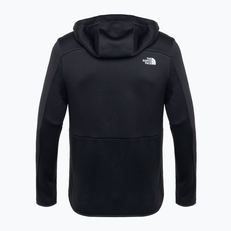 Felpa da uomo The North Face Merak Hoodie nero/bianco/npf 6