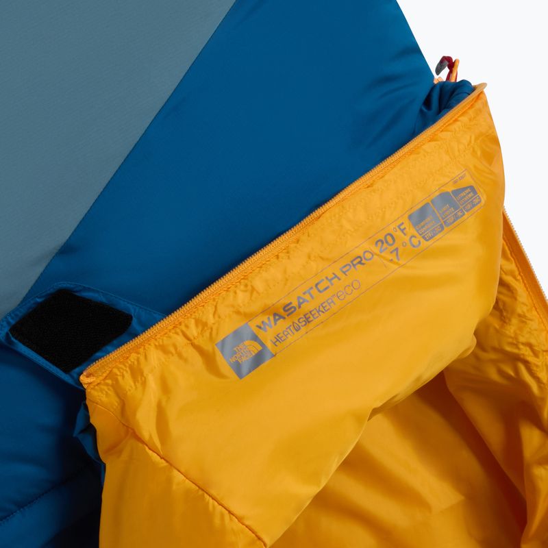 The North Face Wasatch Pro 20 sacco a pelo 198 cm banff blue/ goblin blue/ npf 4