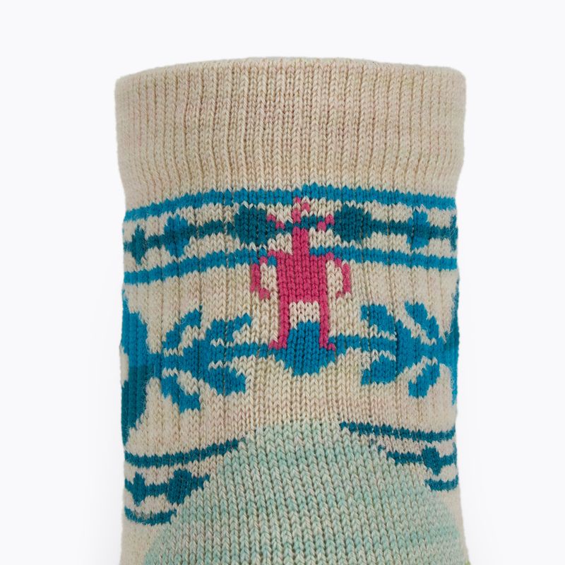 Calze da donna Smartwool Hike Light Cushion Retro Floral Mid Crew moonbeam 3