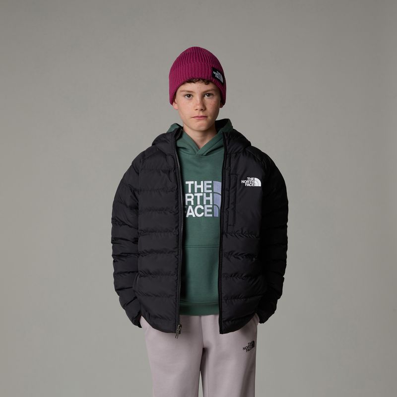 Giacca per bambini The North Face Reversible Perrito nero/perla fumé 4
