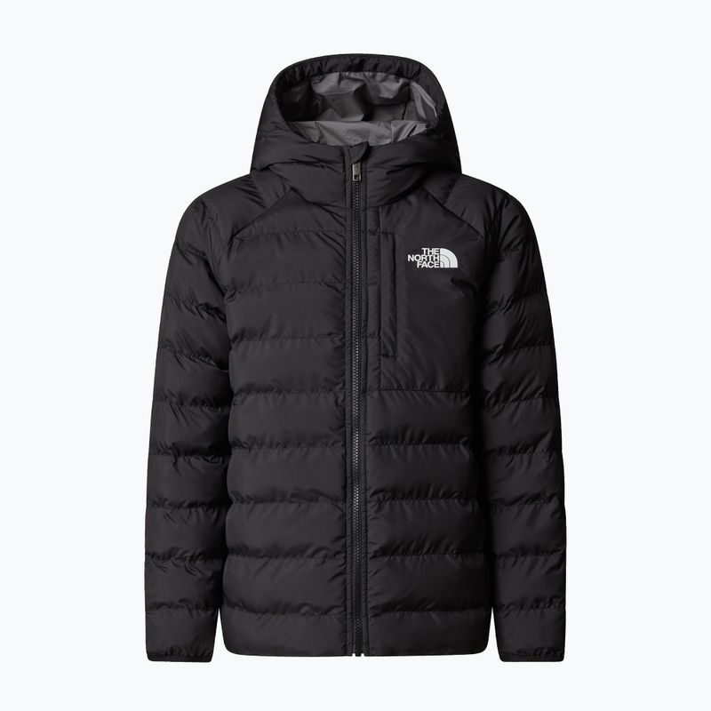 Giacca a piumino per bambini The North Face Reversible Perrito Hooded nero/perla fumé 6