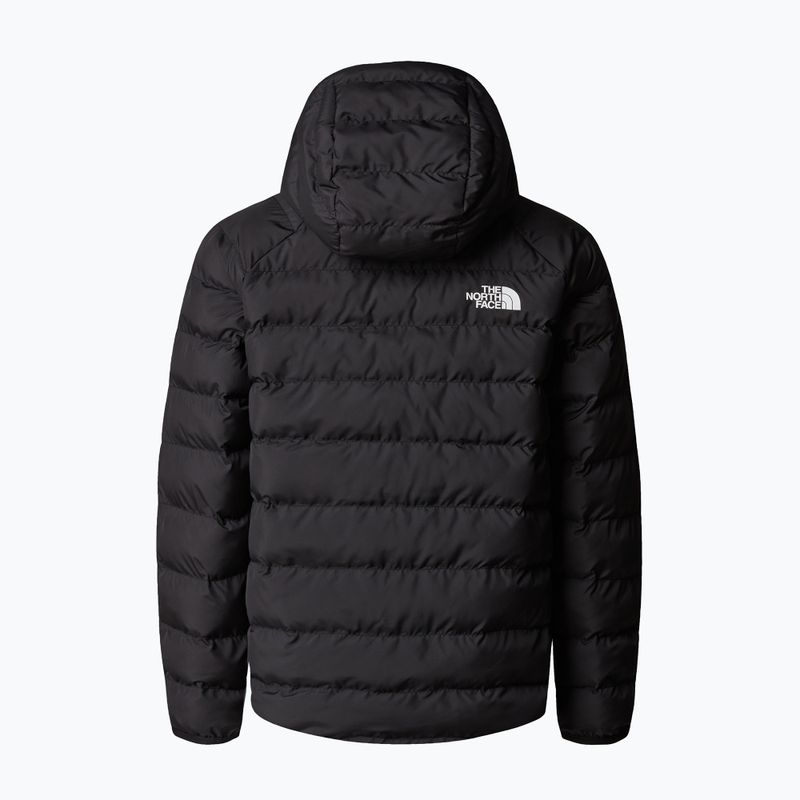 Giacca a piumino per bambini The North Face Reversible Perrito Hooded nero/perla fumé 7