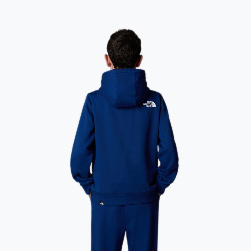 Felpa da bambino The North Face Teen Simple Dome Hoodie estate blu 3