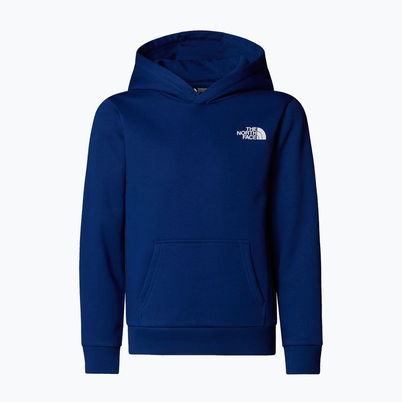 Felpa da bambino The North Face Teen Simple Dome Hoodie estate blu 4