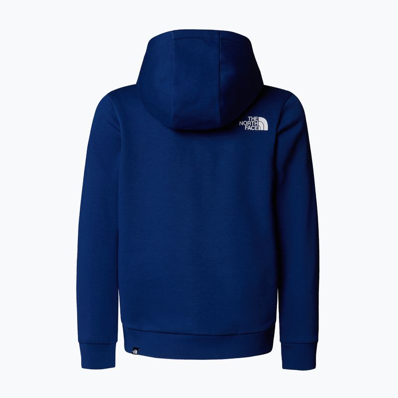 Felpa da bambino The North Face Teen Simple Dome Hoodie estate blu 5