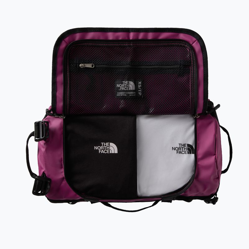 The North Face Base Camp Duffel XS 31 l cyber berry/tnf black borsa da viaggio 4