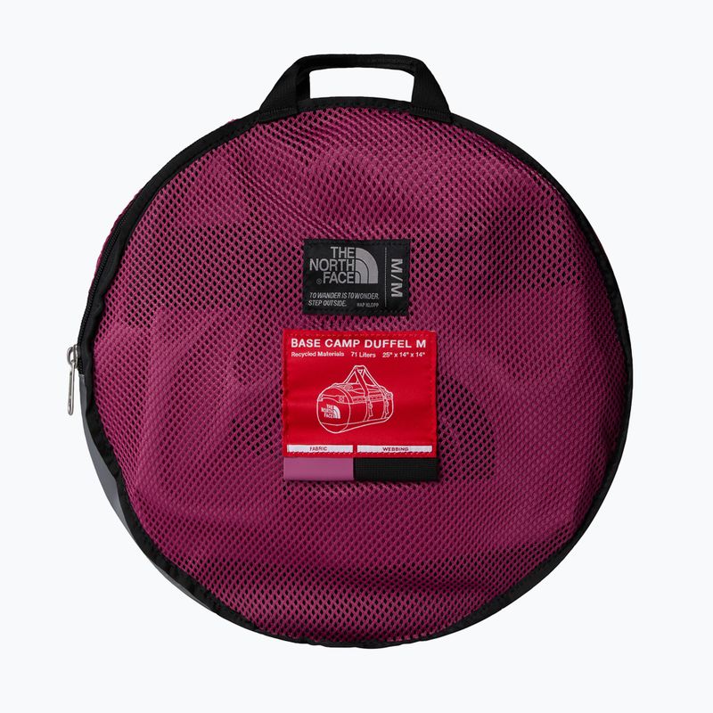 The North Face Base Camp Duffel M 71 l cyber berry/tnf black borsa da viaggio 3