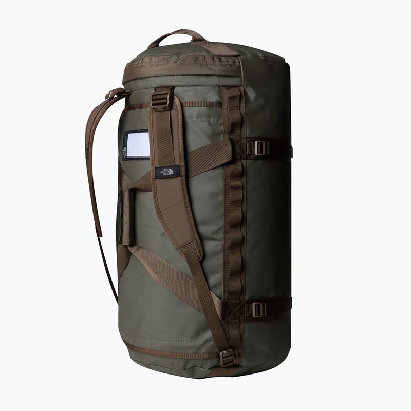 The North Face Base Camp Duffel L 95 l nuova borsa da viaggio taupe green/smokey brown/utility brown 2