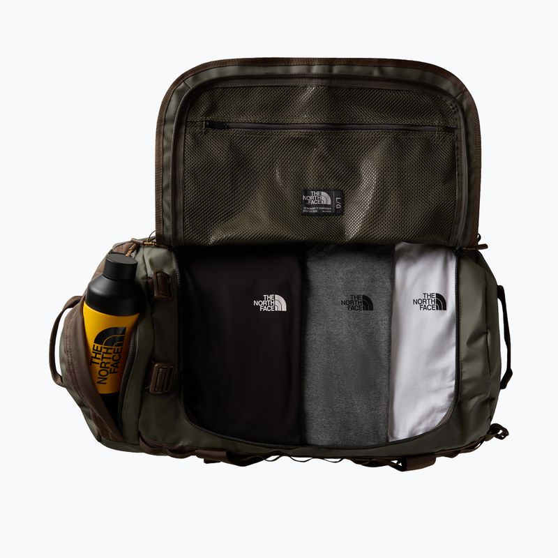 The North Face Base Camp Duffel L 95 l nuova borsa da viaggio taupe green/smokey brown/utility brown 4