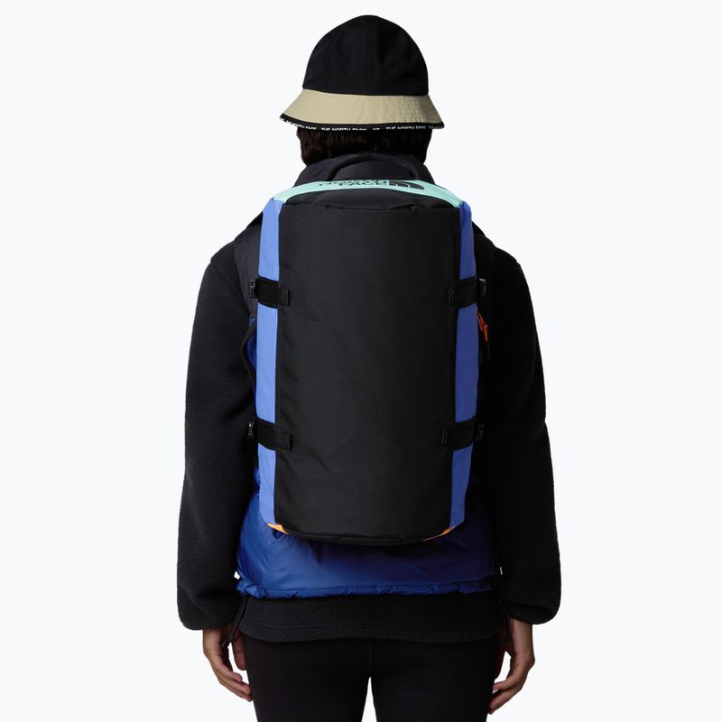 The North Face Base Camp Duffel XS 31 l indigo plum/bright foam/papaya borsa da viaggio 6