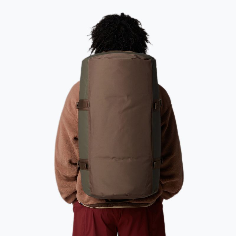 The North Face Base Camp Duffel M 71 l nuova borsa da viaggio taupe green/smokey brown/utility brown 6