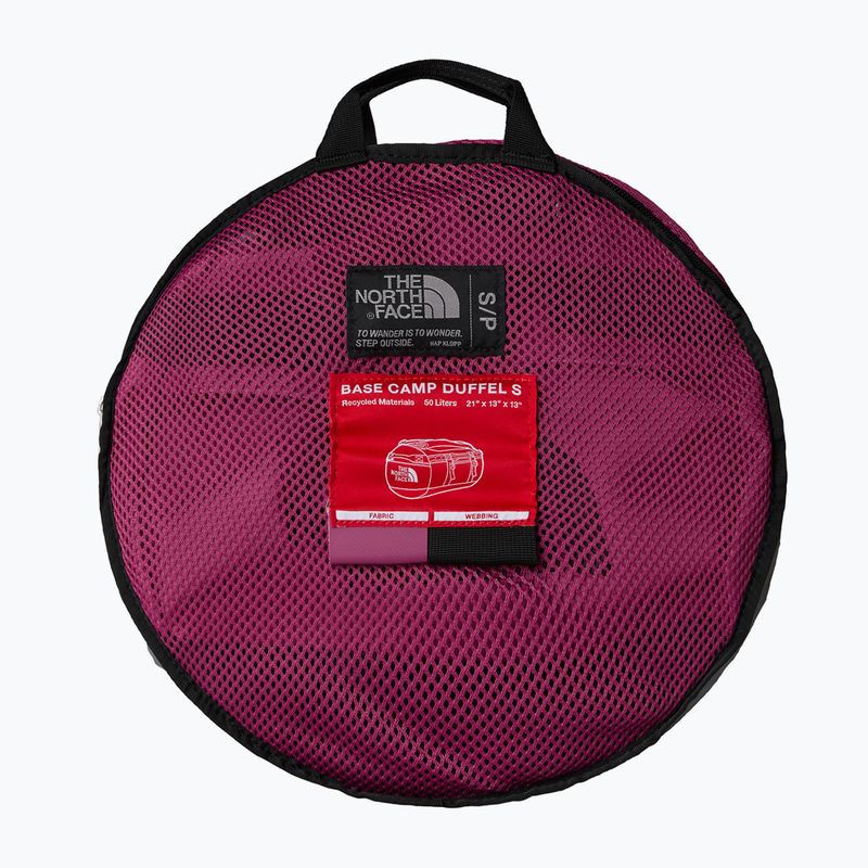 The North Face Base Camp Duffel S 50 l cyber berry/tnf black borsa da viaggio 3