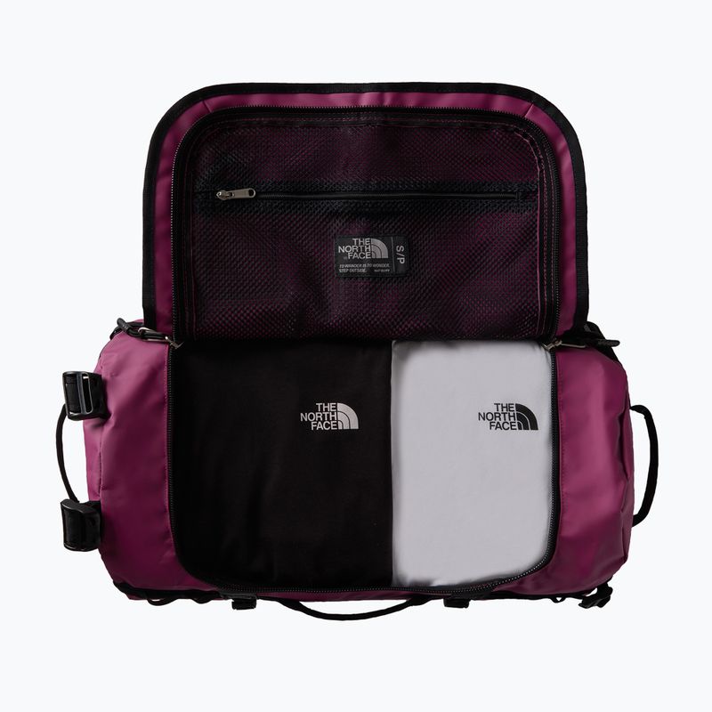 The North Face Base Camp Duffel S 50 l cyber berry/tnf black borsa da viaggio 4