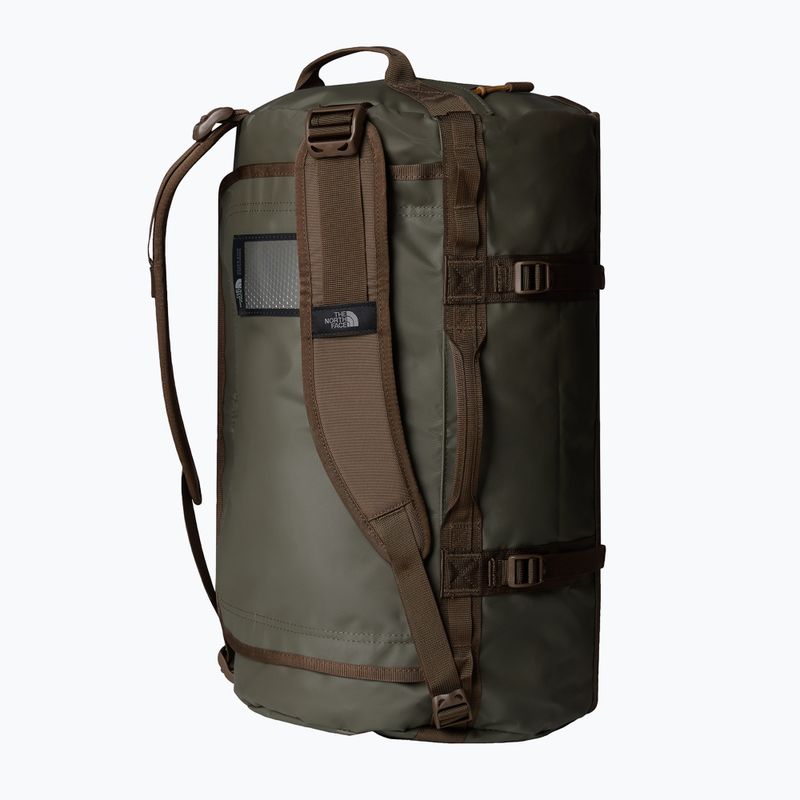 The North Face Base Camp Duffel S 50 l borsa da viaggio nuova taupe green/smokey brown/utility brown 2