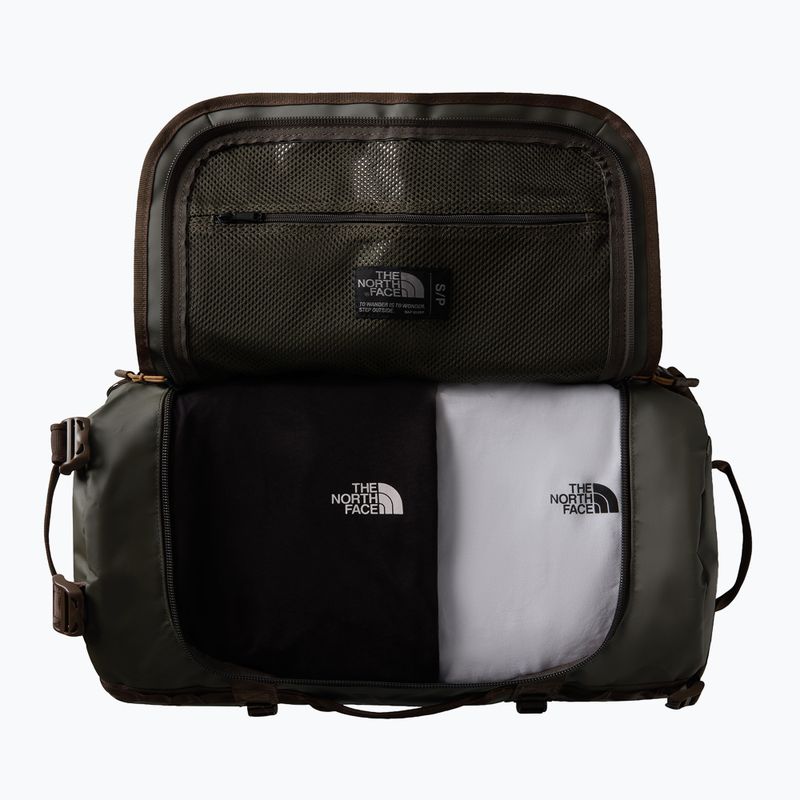 The North Face Base Camp Duffel S 50 l borsa da viaggio nuova taupe green/smokey brown/utility brown 4