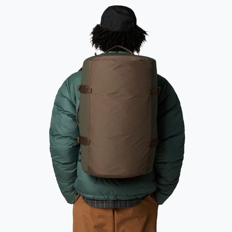 The North Face Base Camp Duffel S 50 l borsa da viaggio nuova taupe green/smokey brown/utility brown 6