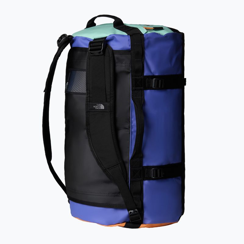 The North Face Base Camp Duffel S 50 l indigo plum/bright foam/papaya borsa da viaggio 2