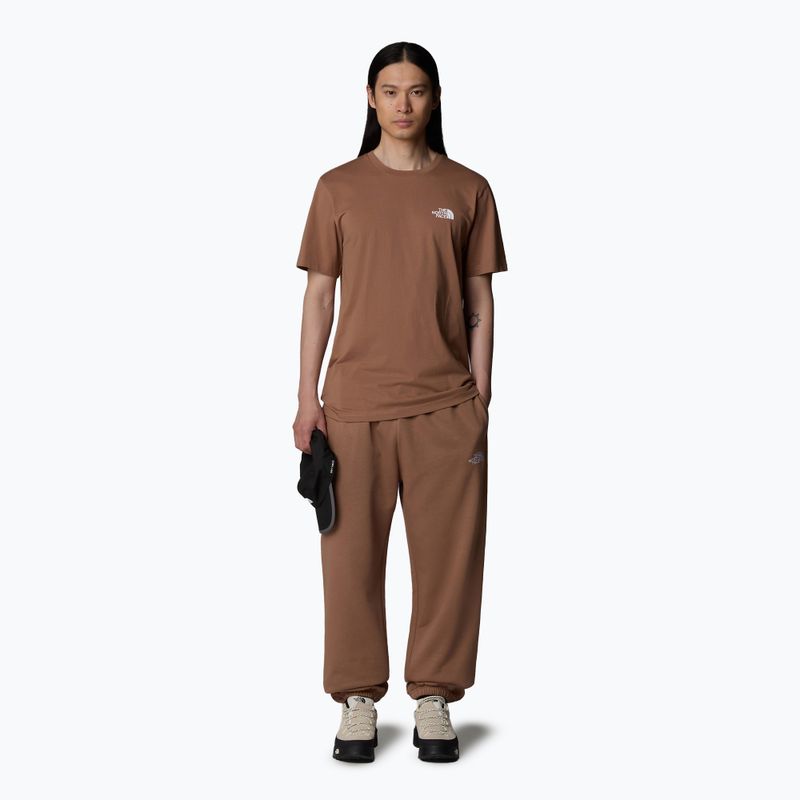 Maglietta da uomo The North Face Simple Dome Tee latte 2