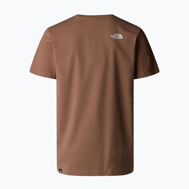 Maglietta da uomo The North Face Simple Dome Tee latte 5