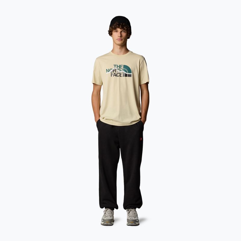 Maglietta The North Face Mountain Line Tee ghiacciata da uomo 2