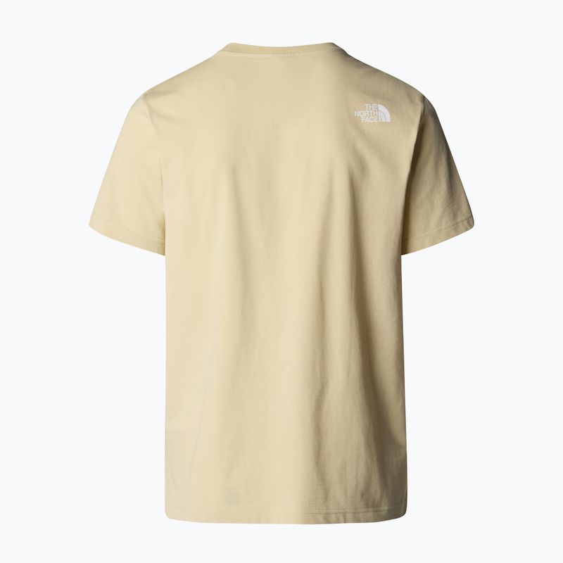 Maglietta The North Face Mountain Line Tee ghiacciata da uomo 5