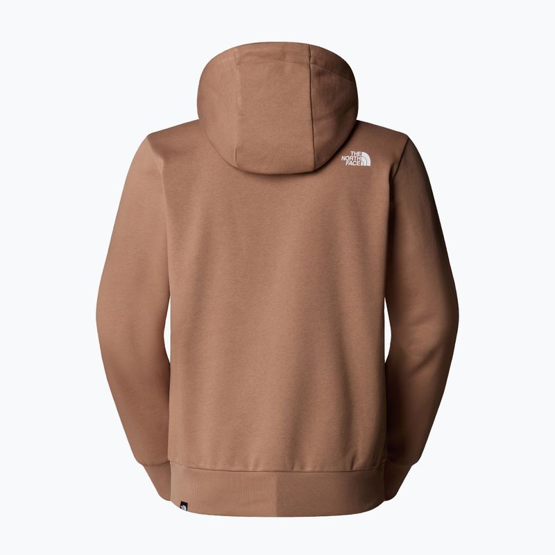 Felpa da uomo The North Face Simple Dome Hoodie latte 2