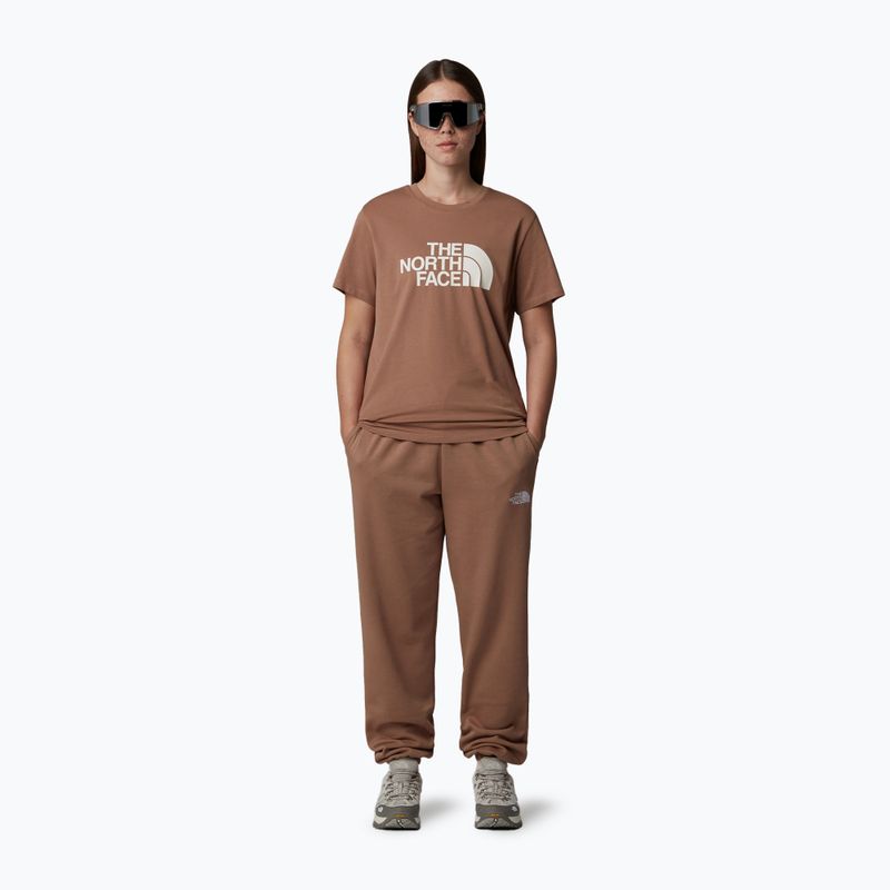 Maglietta The North Face Relaxed Easy Tee donna latte/bianco dune 2