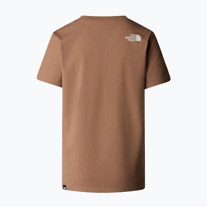 Maglietta The North Face Relaxed Easy Tee donna latte/bianco dune 5