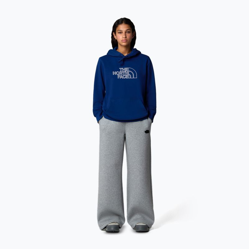 Felpa The North Face donna Drew Peak Light Hoodie estate blu/bianco dune 2