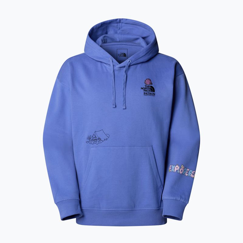 The North Face Mountain Cleanup Felpa con cappuccio blu virtuale