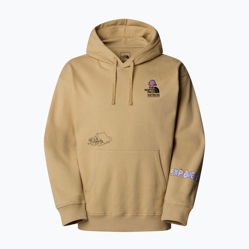 The North Face Mountain Cleanup Felpa con cappuccio kaki stone 4