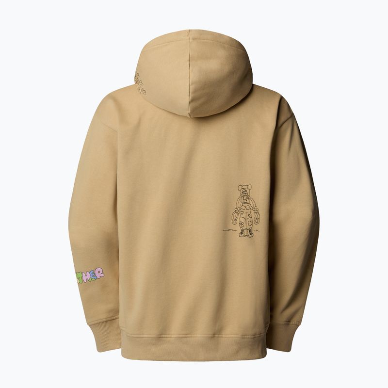 The North Face Mountain Cleanup Felpa con cappuccio kaki stone 5