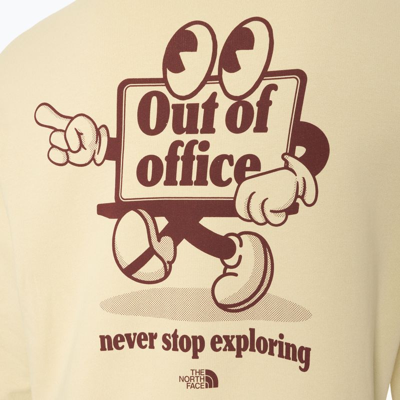 Felpa con cappuccio The North Face Cartoon Logo Relaxed Hoodie gravel 4