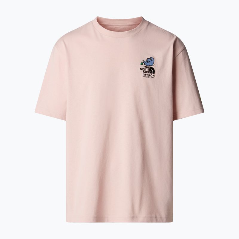 Maglietta The North Face Reflective Box Nse Tee Uomo rosa muschio 4