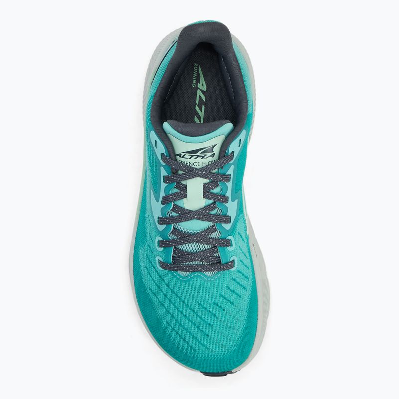 Scarpe da corsa da donna Altra Experience Flow verde acqua 5