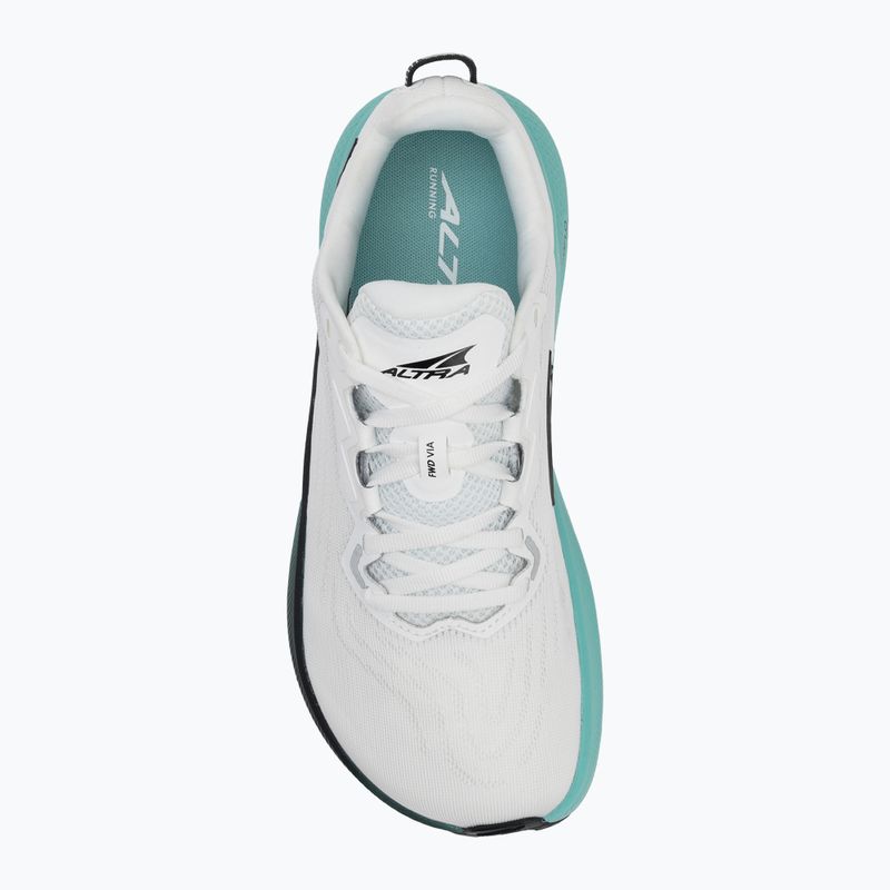 Scarpe da corsa da donna Altra FWD VIA bianco/verde 5