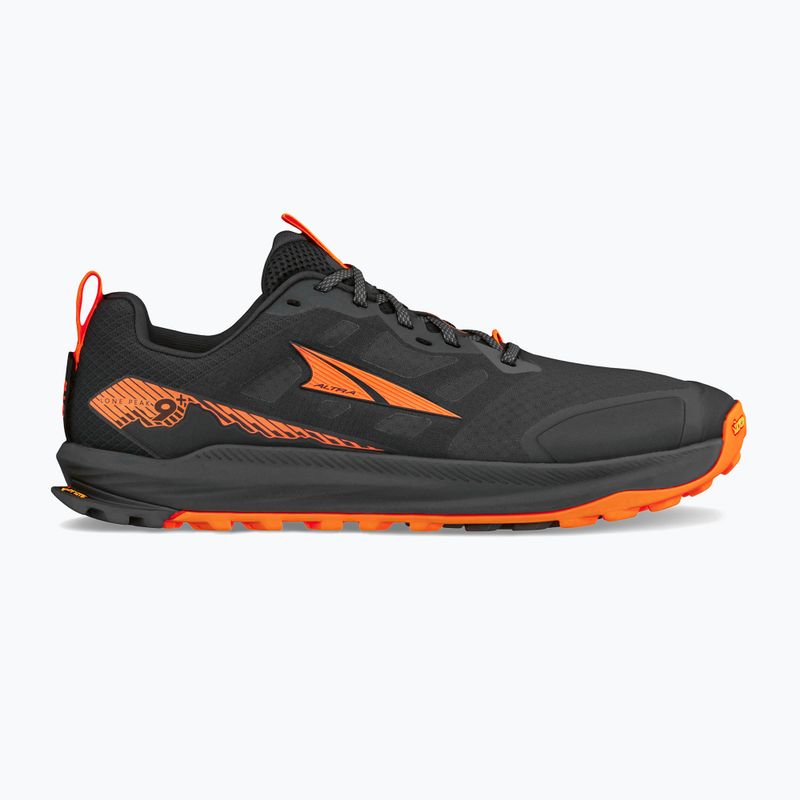 Scarpe da corsa Altra Lone Peak 9+ da uomo, nero/arancio