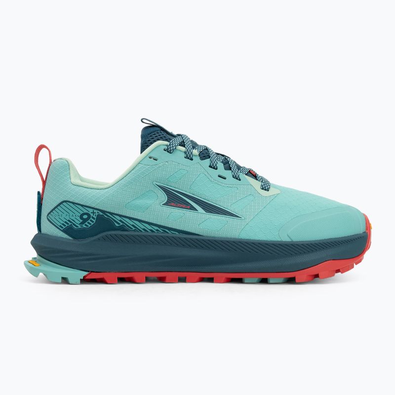 Scarpe da corsa da donna Altra Lone Peak 9+ verde acqua 2