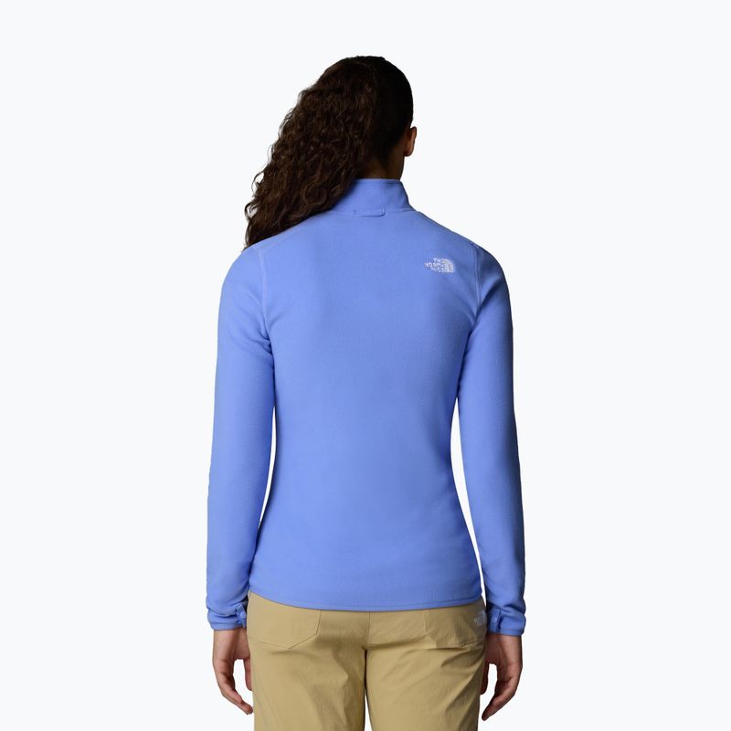 Felpa The North Face 100 Glacier FZ virtuale blu da donna 3